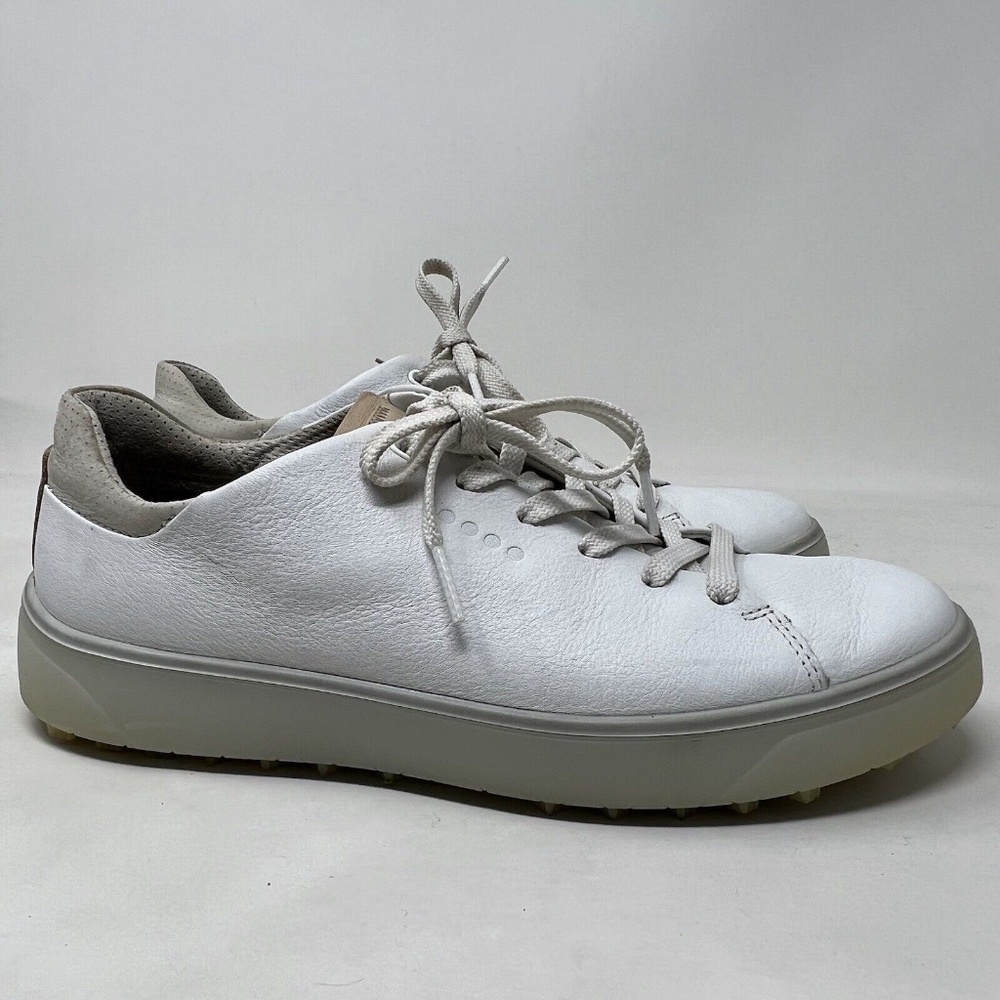 ECCO Ladies WOMEN GOLF TRAY HYDROMAX Spikeless Shoes, EU 40 US 9-9.5 white